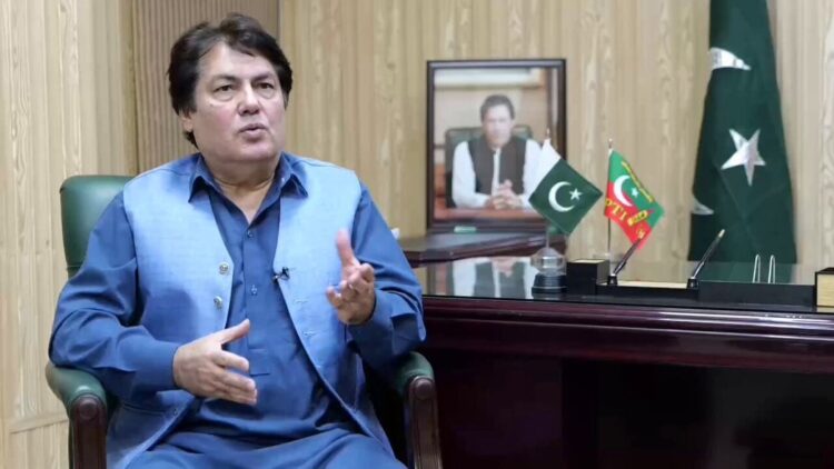 Reserved seats only PTI right which have been put to auction: Barrister Saif