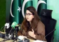 Minister for IT Shaza Fatima arrives in Shanghai to lead Pakistan’s delegation at World AI Conference