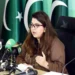 Minister for IT Shaza Fatima arrives in Shanghai to lead Pakistan’s delegation at World AI Conference