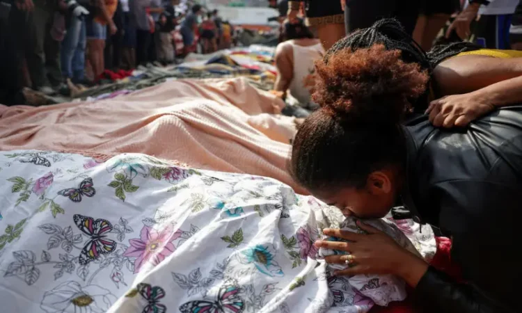 Brazil’s deadliest police operation leaves 132 dead in Rio de Janeiro