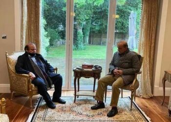 PM Shehbaz, Nawaz Sharif meet in Jati Umra to review political and economic situation
