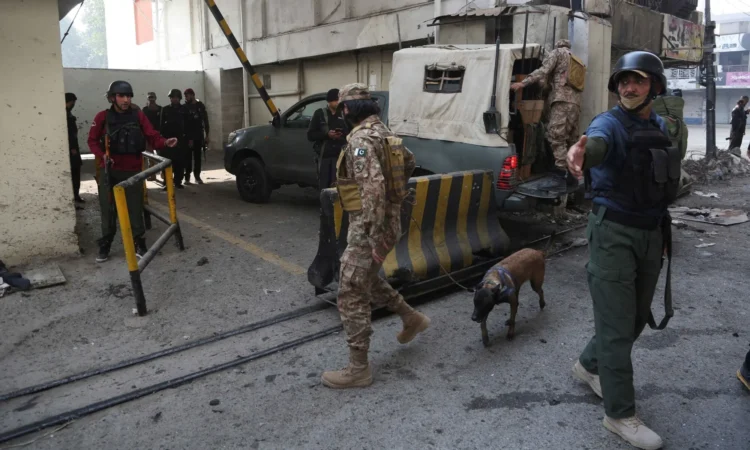 Three FC Personnel Martyred in Suicide Attack on Peshawar Headquarters