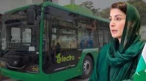 Punjab CM Maryam Nawaz Launches 80 E-Buses for Rawalpindi