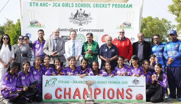 AUSTRALIAN HIGH COMMISSION EMPOWERS GIRLS THROUGH CRICKET
