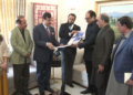 Senate Chairman Receives Digital Album of Inter-Parliamentary Speakers Conference