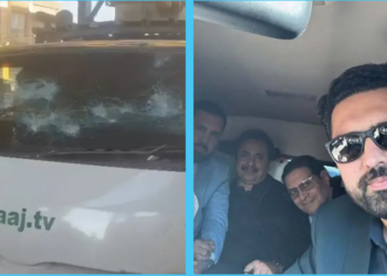 Clashes Erupt in Karachi Ahead of PTI Rally, Media Vehicles Attacked, Routes Blocked
