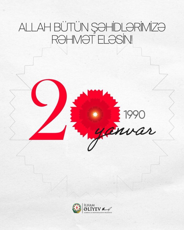 Azerbaijan Commemorates 36th Anniversary of January 20 Tragedy