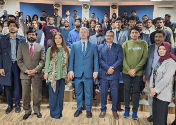 Ambassador Albert P. Khorev Delivers Lecture on Russia-Pakistan Relations at Bahria University