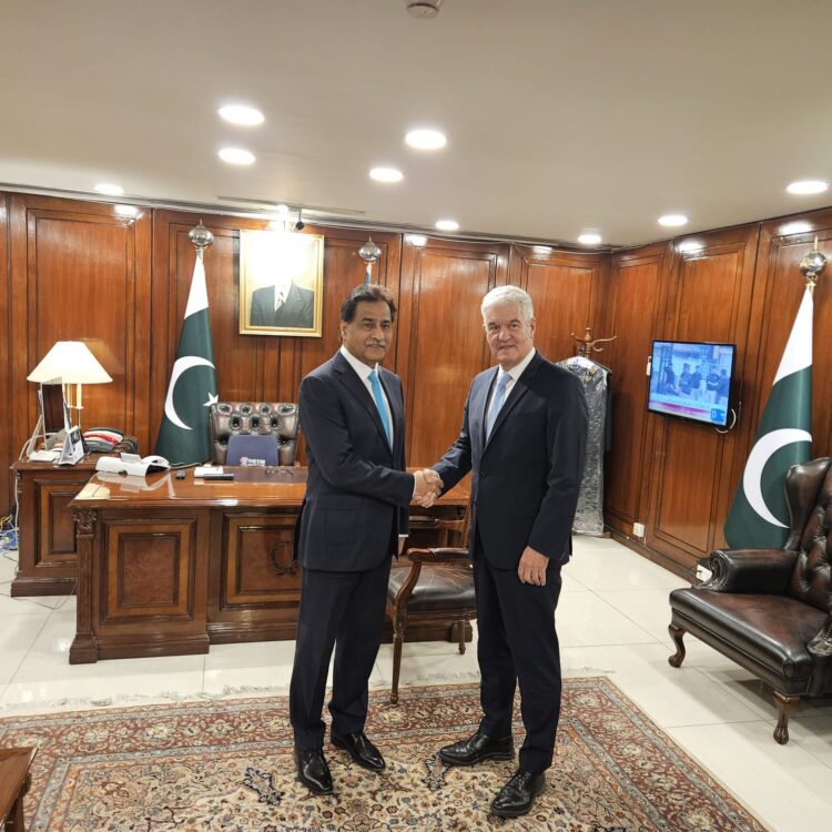 Ambassador Frederico Silva Calls on NA Speaker Ayaz Sadiq, Bids Farewell