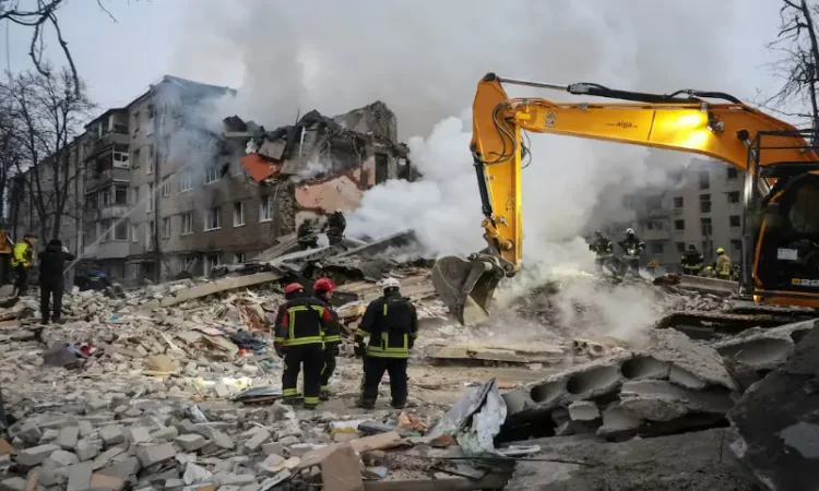 Russian Drone and Missile Attacks Kill Seven in Ukraine, Damage Key Infrastructure