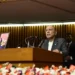 President Zardari Vows Firm Response to Cross-Border Threats Amid Opposition Protests in Parliament