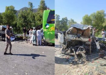 16 killed, seven injured in Swat Motorway passenger coach collision near Mardan