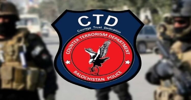 Nine Terrorists Killed in CTD Operation Near Quetta, Four Personnel Martyred