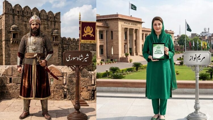 From Sher Shah Suri to Maryam Nawaz ,A Historic Shift