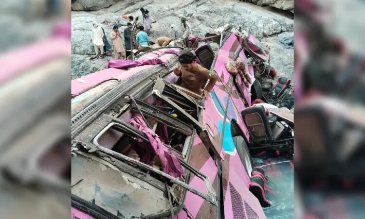 40 Killed as Passenger Bus Plunges into Ravine Near Balochistan-KP Border