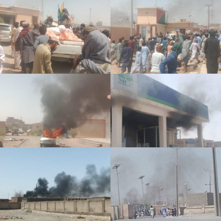 Armed Militants Storm Chagai Town, Seize Public Buildings, Torch Police Station