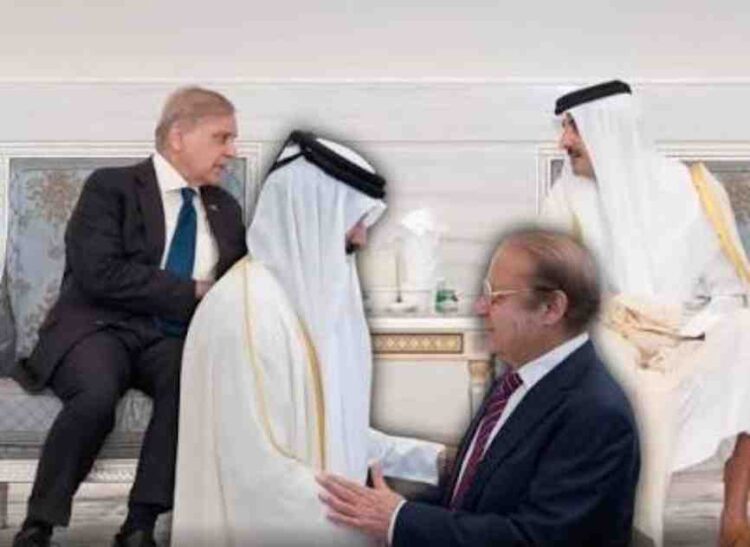 Prime Minister Shehbaz Sharif Visits Qatar to Offer Condolences on Demise of Former Emir