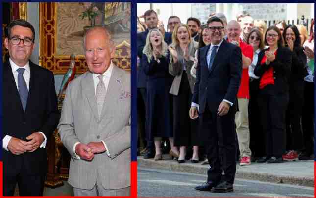 Britain Gets New Prime Minister as Andy Burnham Replaces Keir Starmer