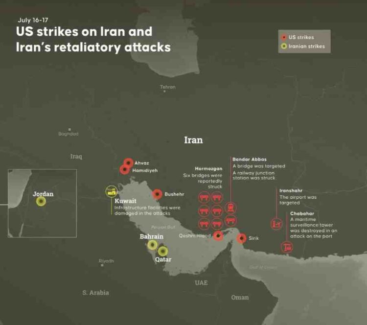 Iran Warns US of Imminent Action; Gulf States Condemn Iranian Missile and Drone Attacks