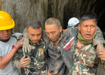 Chinese National Rescued Alive from Buried Tunnel 10 Days After Nepal Flood Disaster