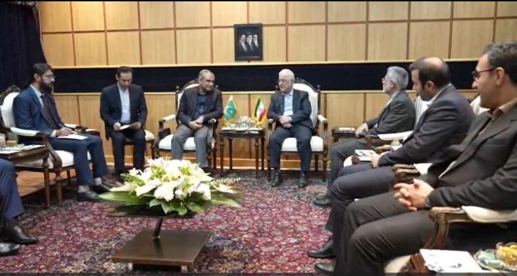 Iran Thanks Pakistan for Regional Peace Efforts as Naqvi Meets Momeni in Tehran
