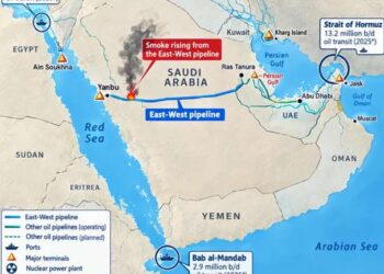 Saudi Arabia Turns to Strait of Hormuz as Pipeline Route Disrupted