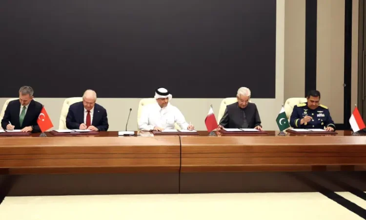 Pakistan, Qatar, Türkiye and Indonesia Sign Badr Defence Cooperation Pact